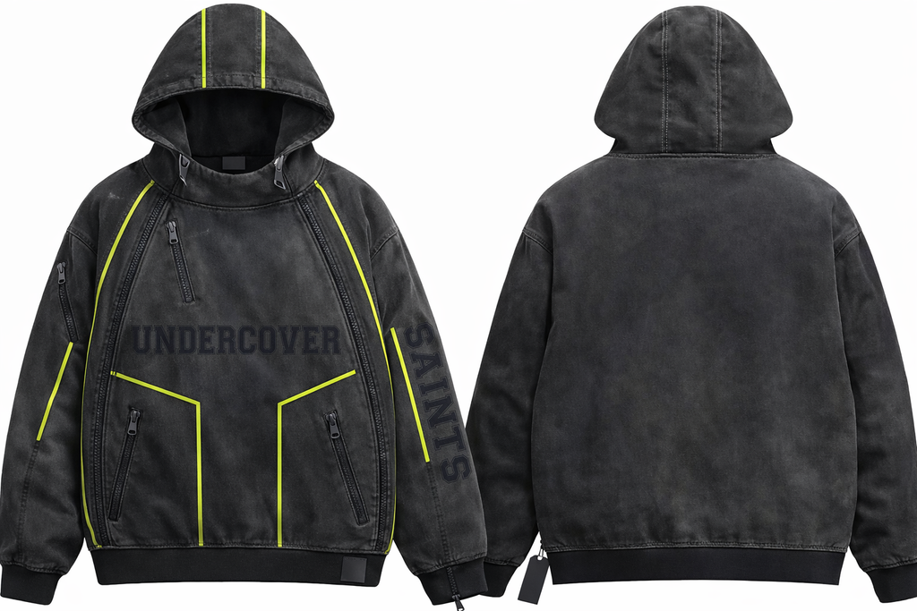 UNDERCOVERSAINTS- ARCHIVE_01// VEIL HOODED JACKET