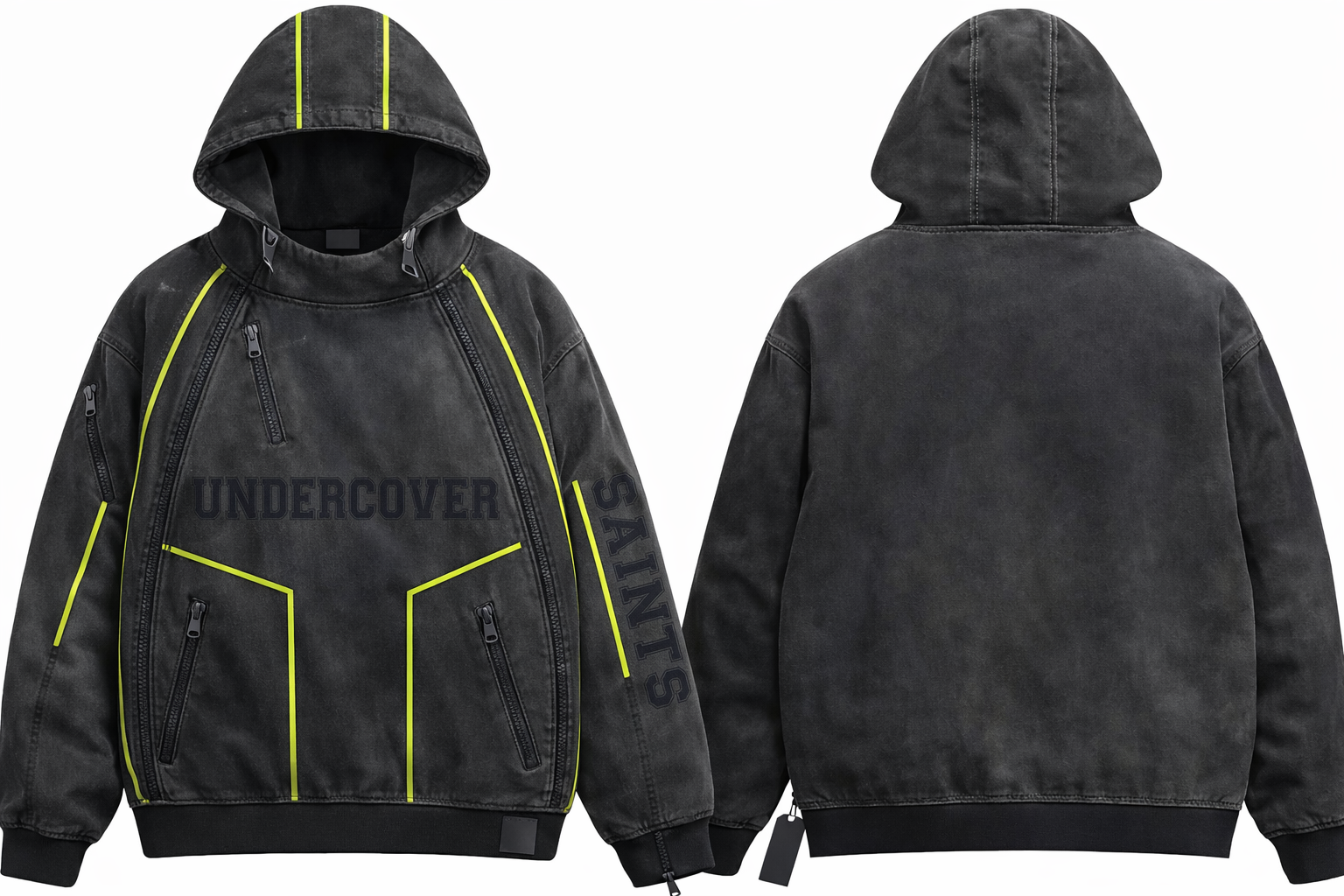 UNDERCOVERSAINTS- ARCHIVE_01// VEIL HOODED JACKET